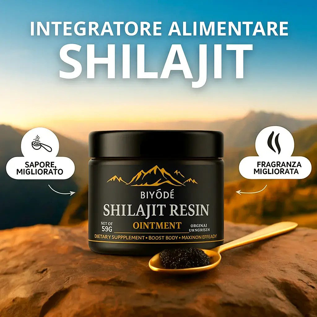 Resina di Shilajit 100% puro 💎 Fonte di energia vitale dell'Himalaya
